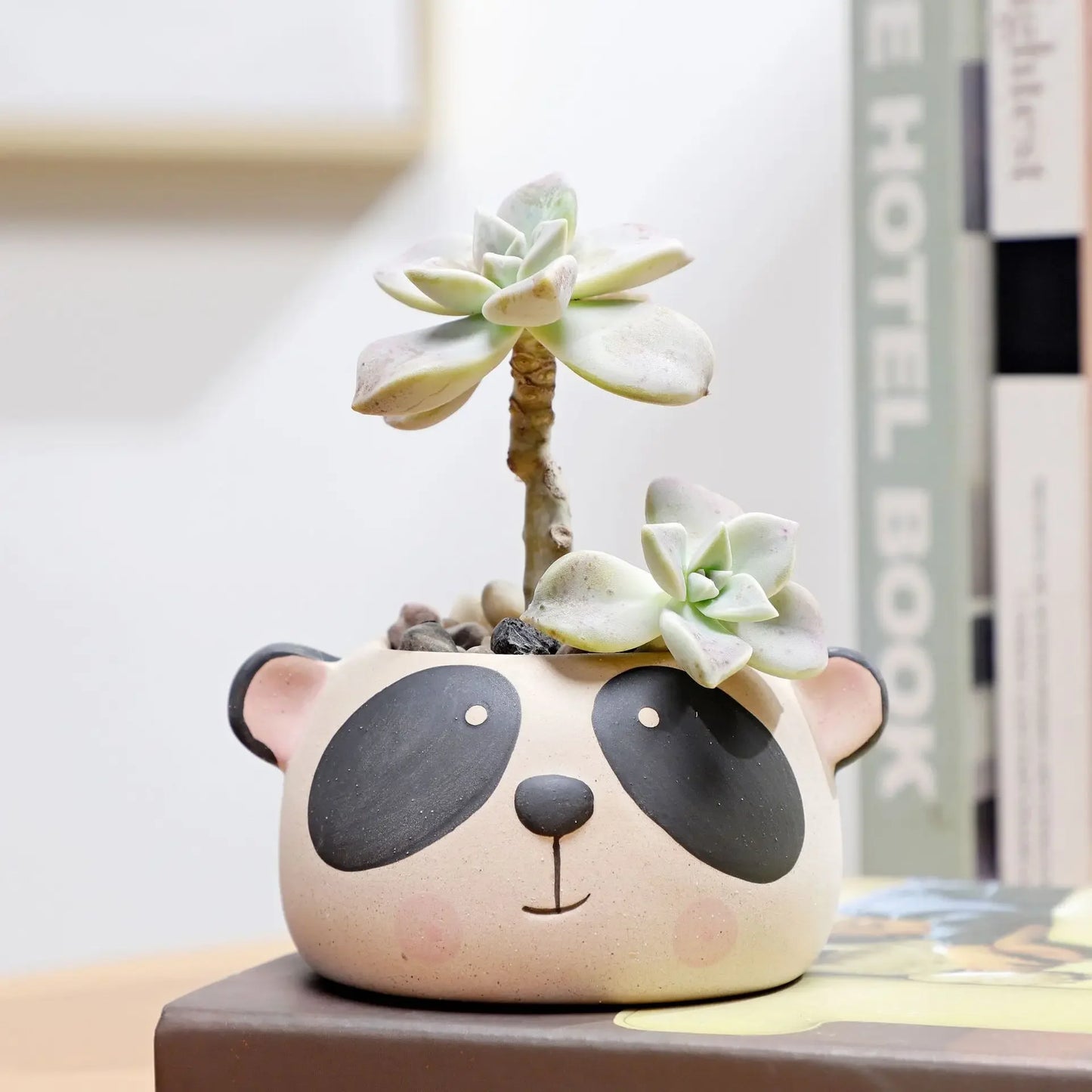 1Pcs Nordic Style Ceramic Animal Flower Pot
