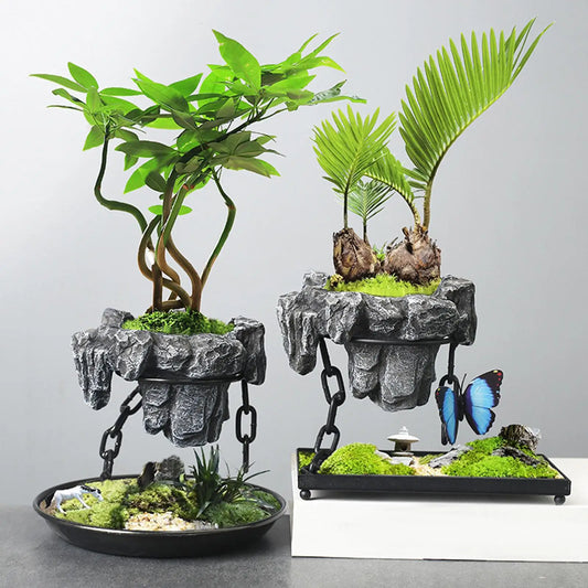 Levitating Air Bonsai Pot Desktop Flower Pot