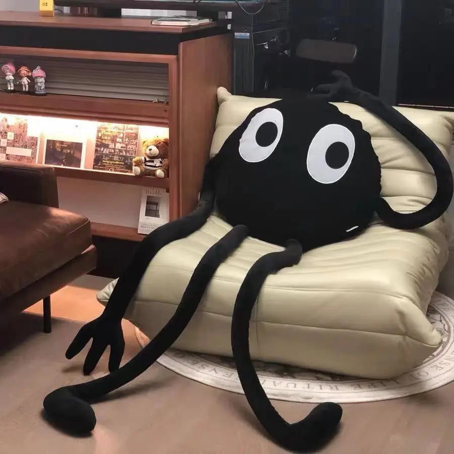 Cushion Black Coal Ball Doll Sofa