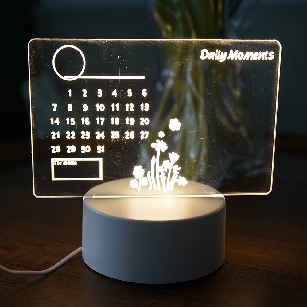 LED Note Board Night Light