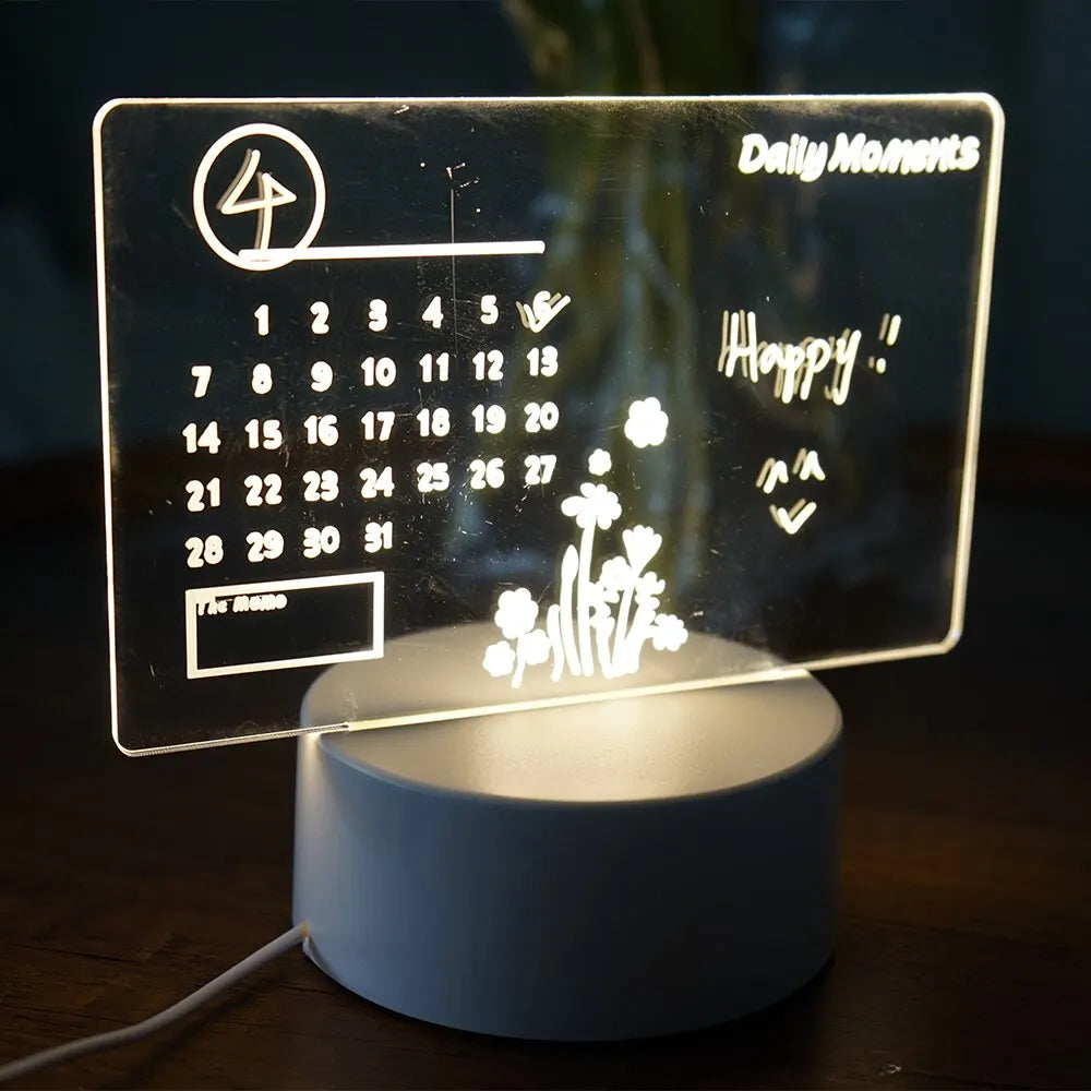 LED Note Board Night Light