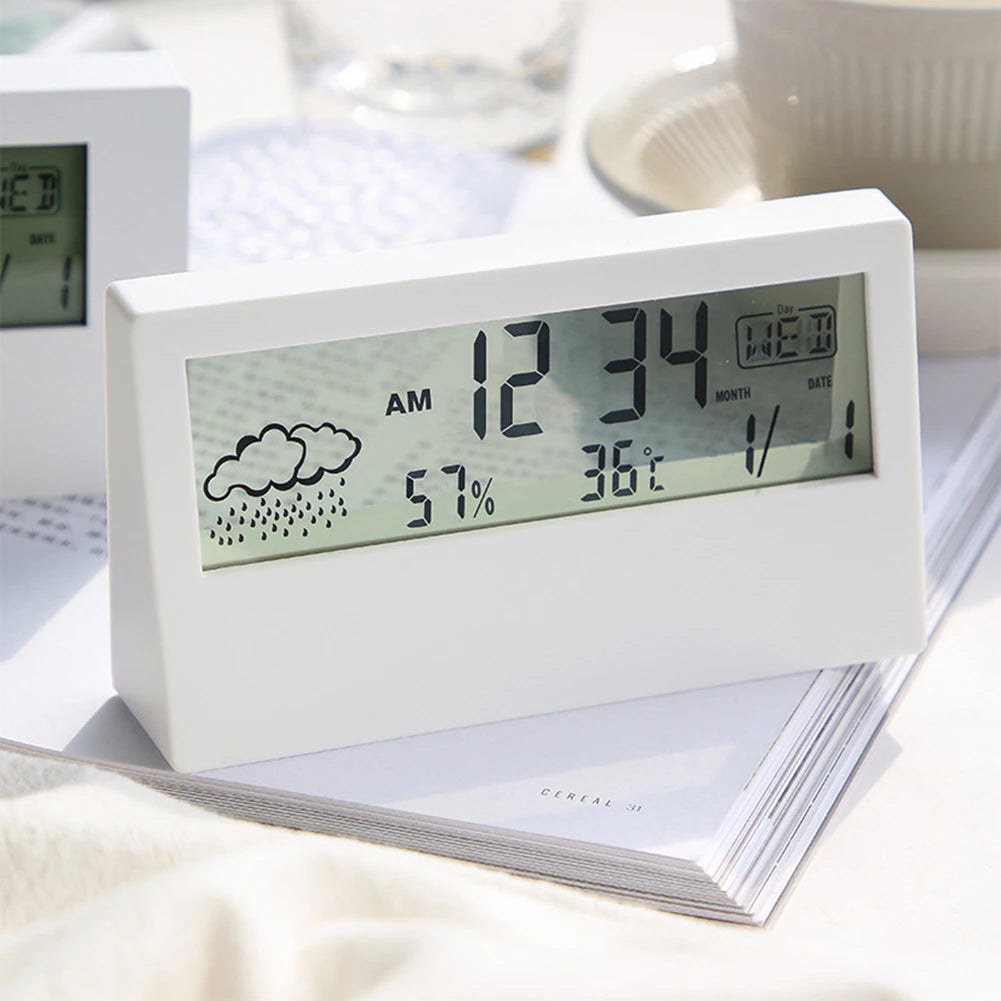 Thermo Hygrometer Clock