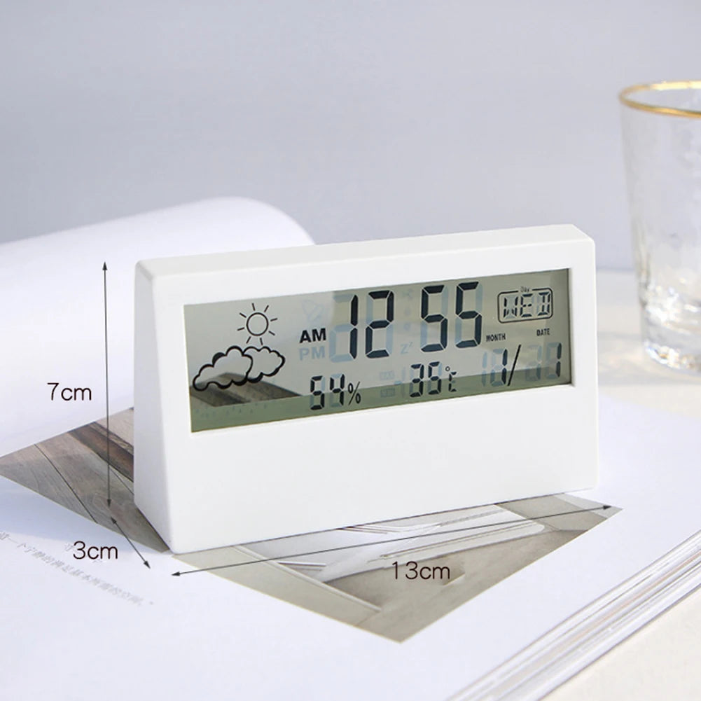 Thermo Hygrometer Clock