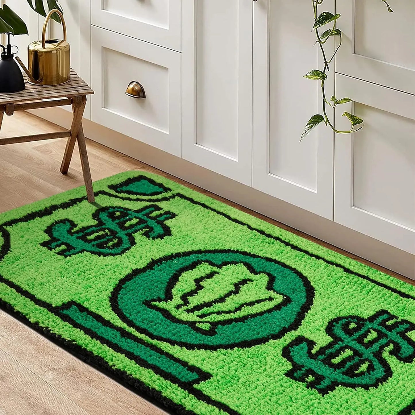 Waterproof Cartoon Money Rugs