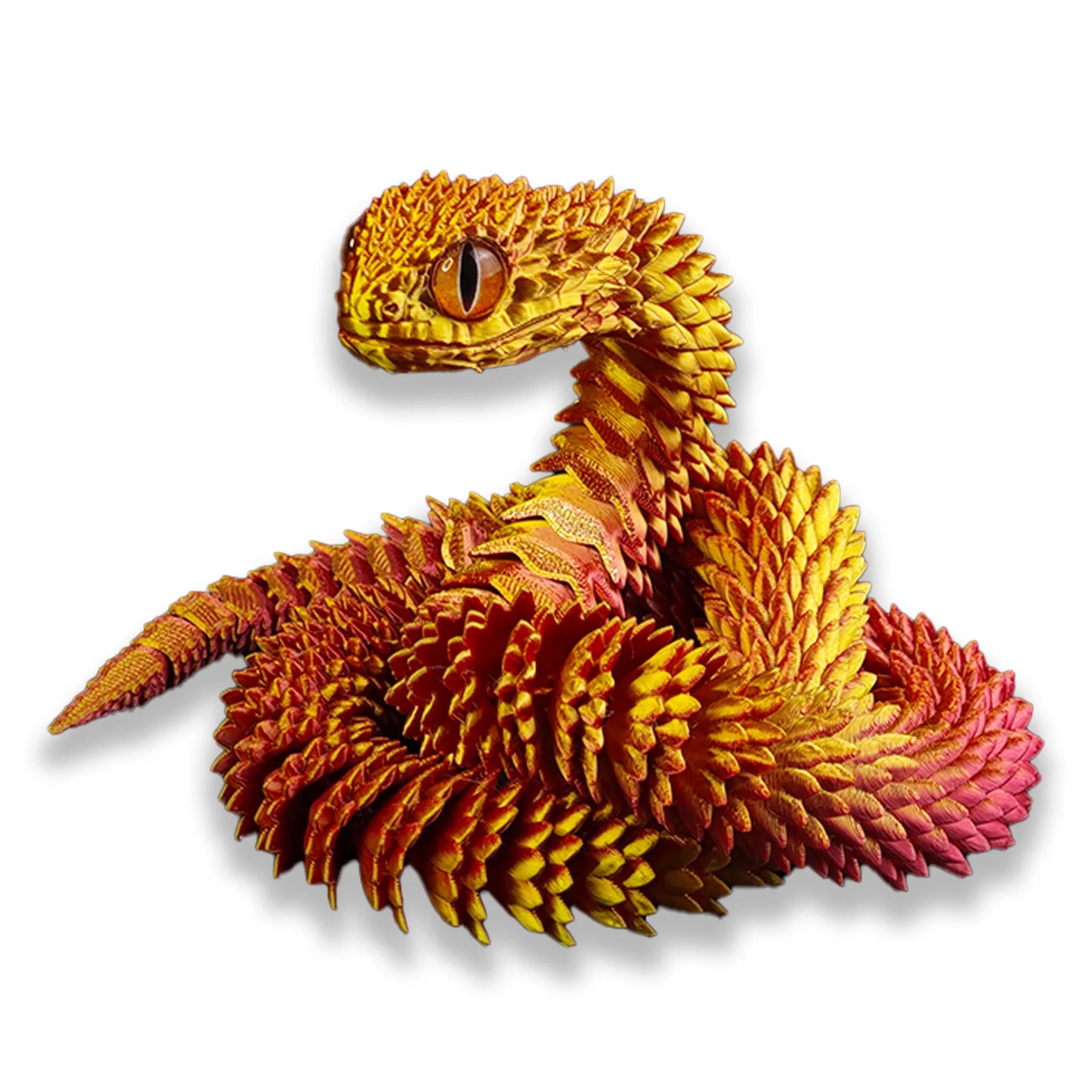 3D Printed Snake Movable