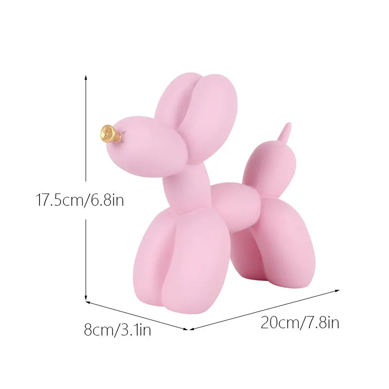 Nordic Balloon Dog Figurines for Interior