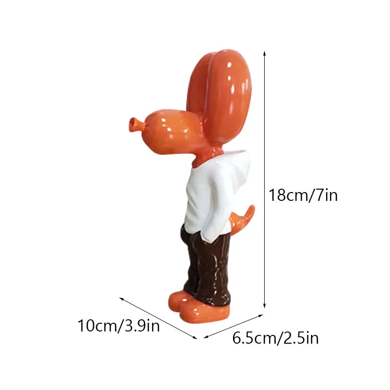 Pocket Balloon Dog Figure