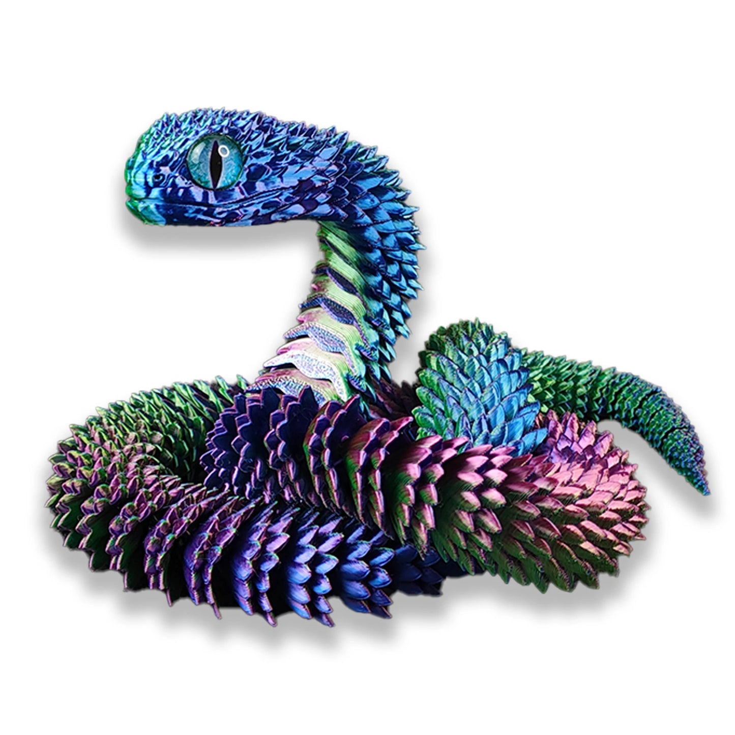 3D Printed Snake Movable