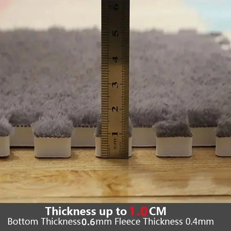 30x30cm Plush Puzzle Foam Floor Mat
