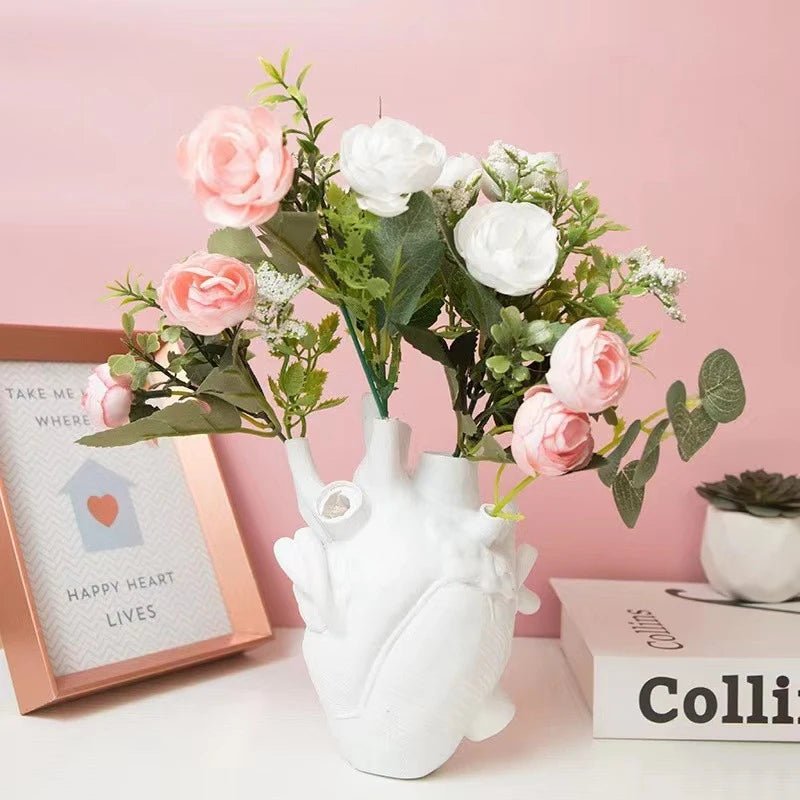 Heart Vase Personalised Sculpture