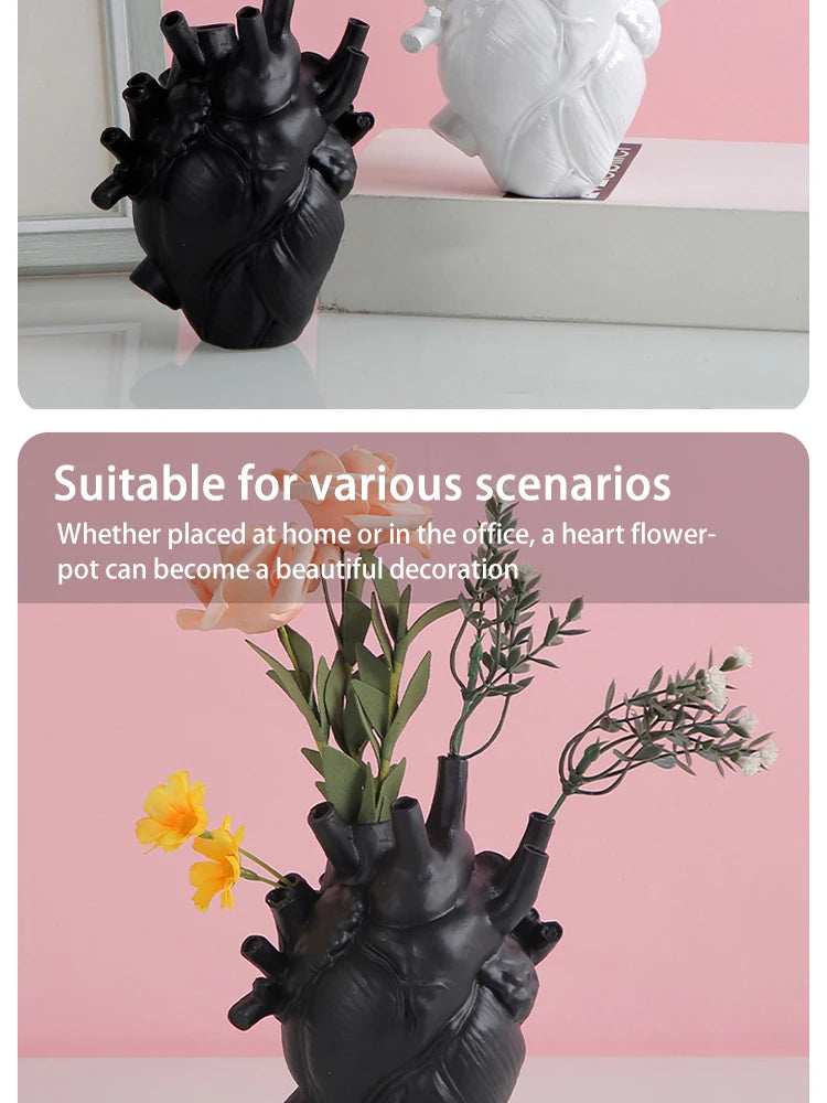 Heart Vase Personalised Sculpture
