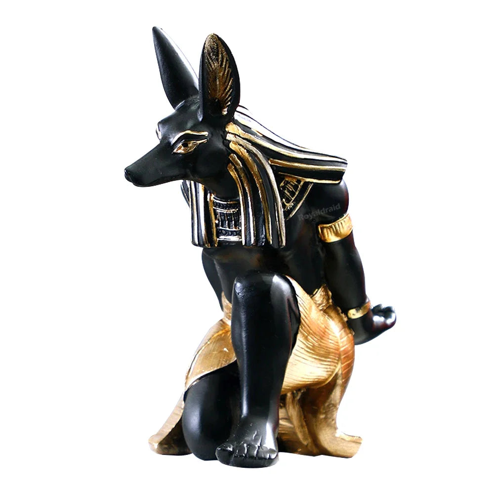 Resin Egypt Anubis God Controller Holder